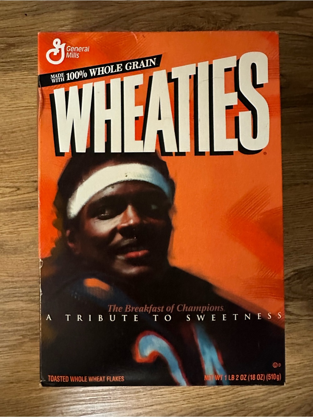 2000 Walter Payton Wheaties Box 18 oz “A Tribute to Sweetness” Chicago Bears